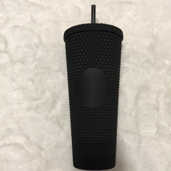 ☕️ STARBUCKS 🎉 Matte Black Studded Tumbler
